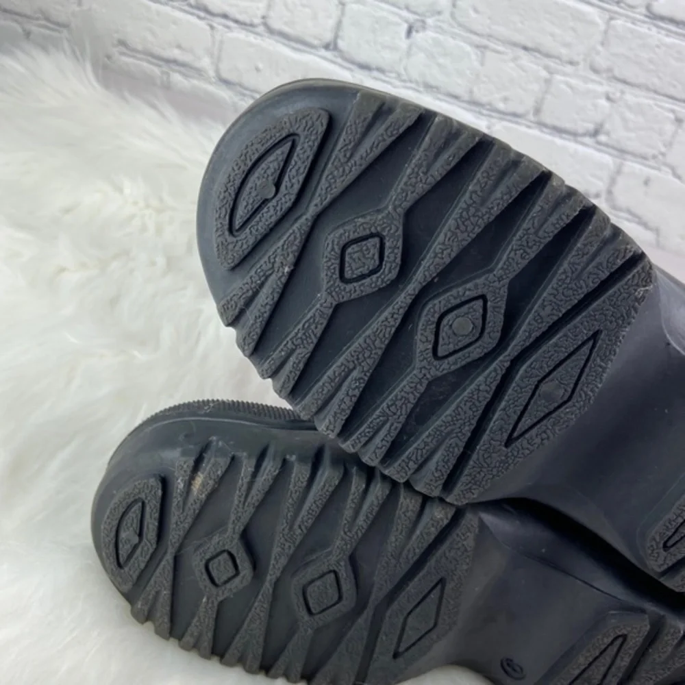 Totes‎ Jeanie Winter Snow Boots Black Pink Size 6